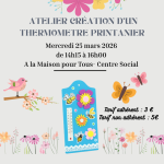 Création d'un thermomètre printanier