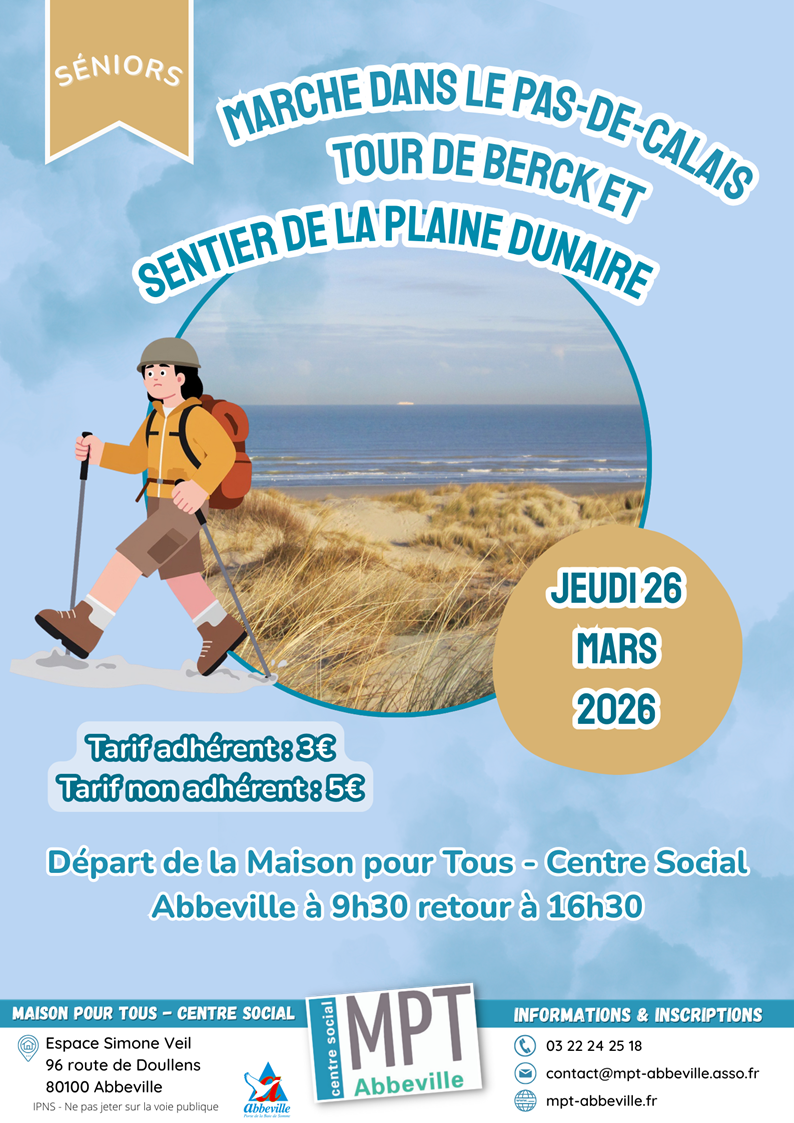 Marche dans le Pas-de-Calais : tour de Berck et sentier de la plaine dunaire
