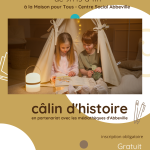 Parents enfants : câlin d'histoire