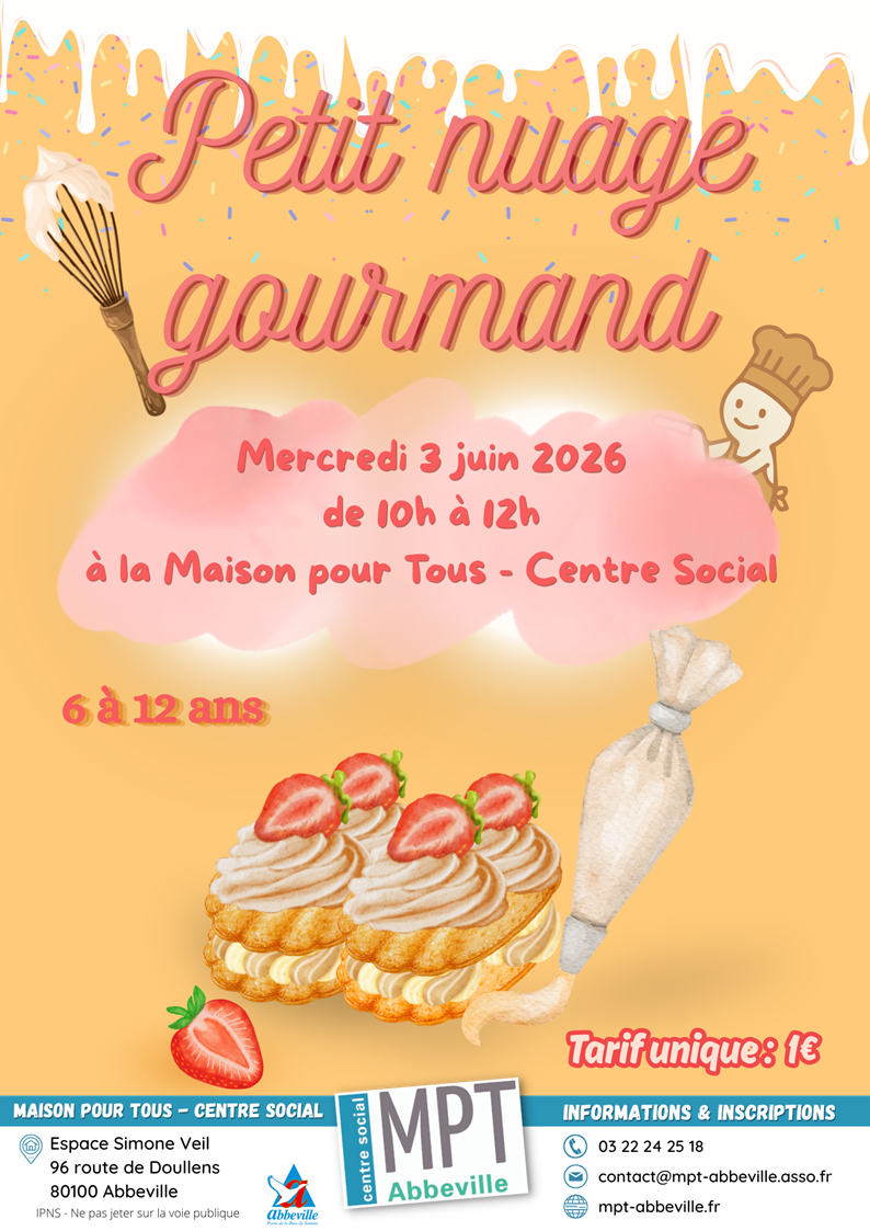 Atelier cuisine : petit nuage gourmand