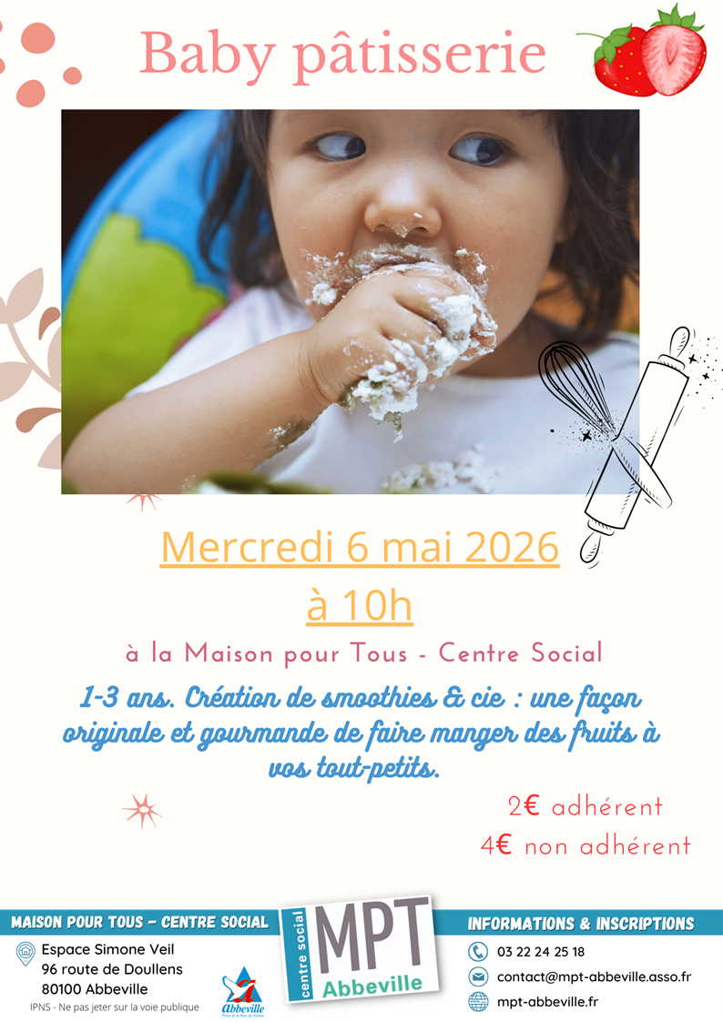 Parents enfants : baby pâtisserie