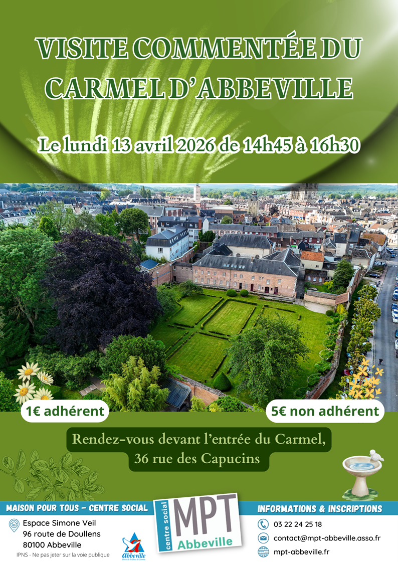Visite commentée du Carmel d'Abbeville