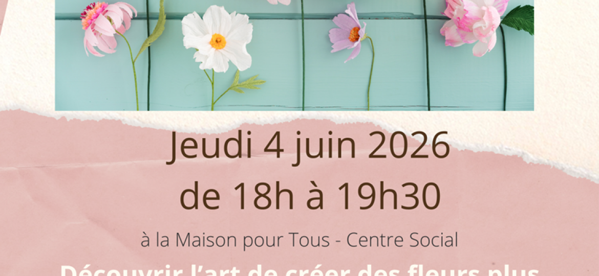 06-Art floral en crépon