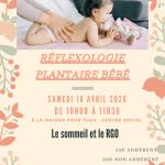 Réflexologie plantaire bébé : le sommeil et le RGO