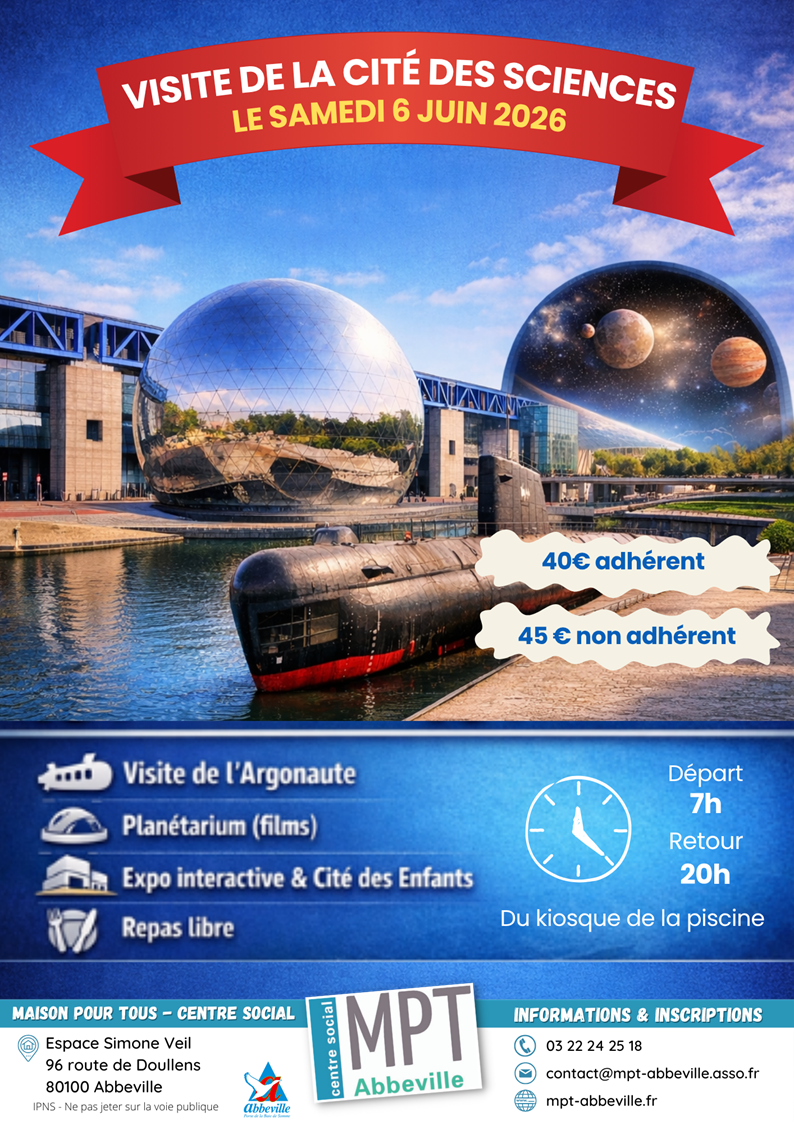 Visite de la cité des sciences