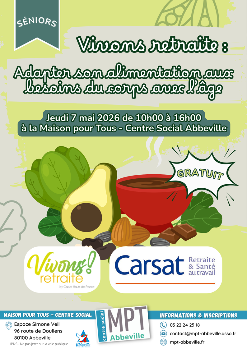 Vivons retraite : adapter son alimentation aux besoins du corps avec l'âge