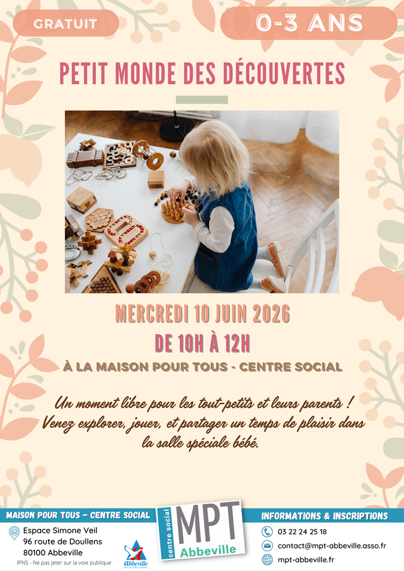 Parents enfants : petit monde des découvertes