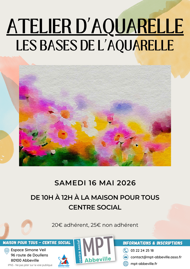 Atelier d'aquarelle