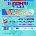 Un marque-page en tissage