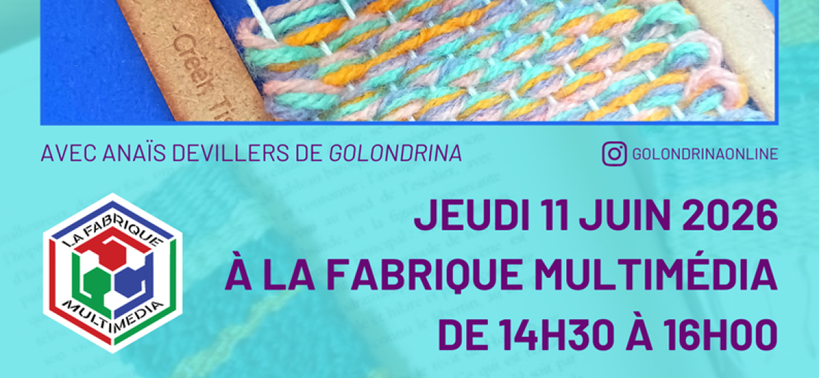 17-Un marque-page en tissage