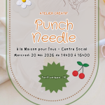 Atelier créatif : punch needle