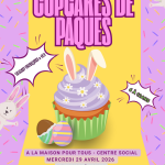 Atelier cuisine : cupcakes de Pâques