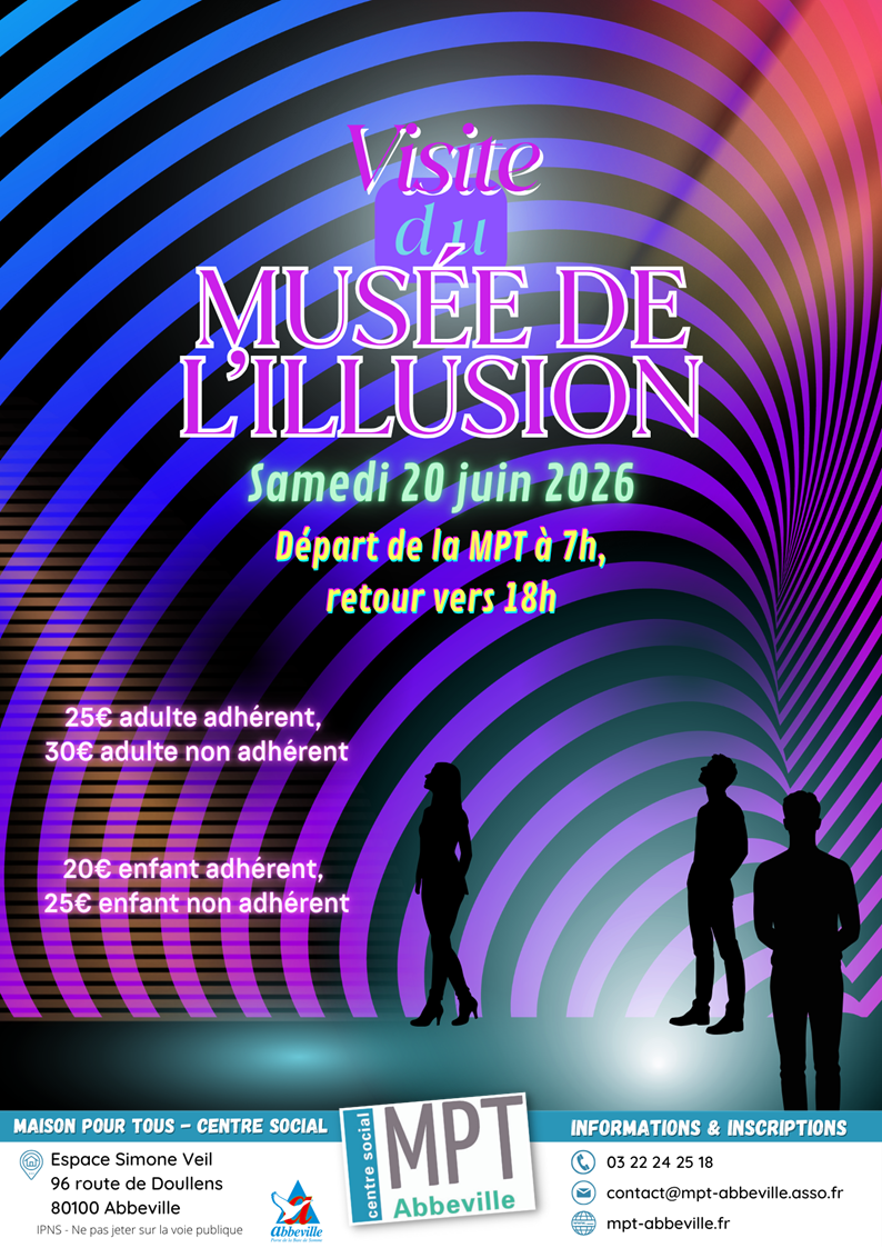 Visite du musée de l'Illusion à Lille