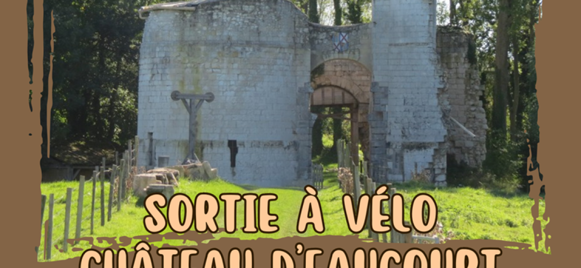 25-Sortie à vélo - château d'eaucourt