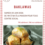 Cuisine du monde : Baklawas