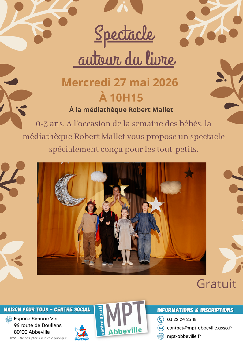 Parents enfants : Spectacle autour du livre