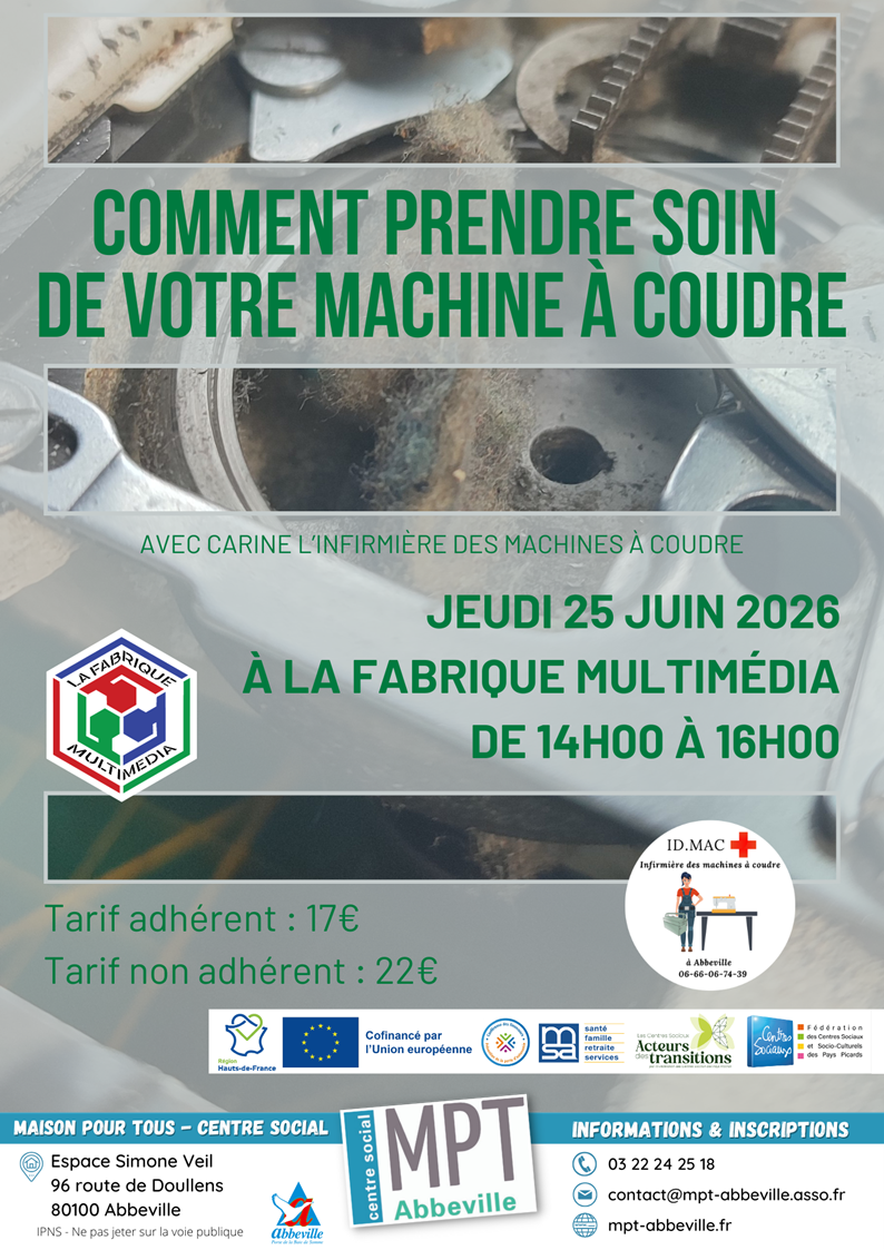 Comment prendre soin de votre machine à coudre