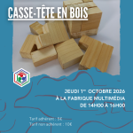 Création d'un casse-tête en bois