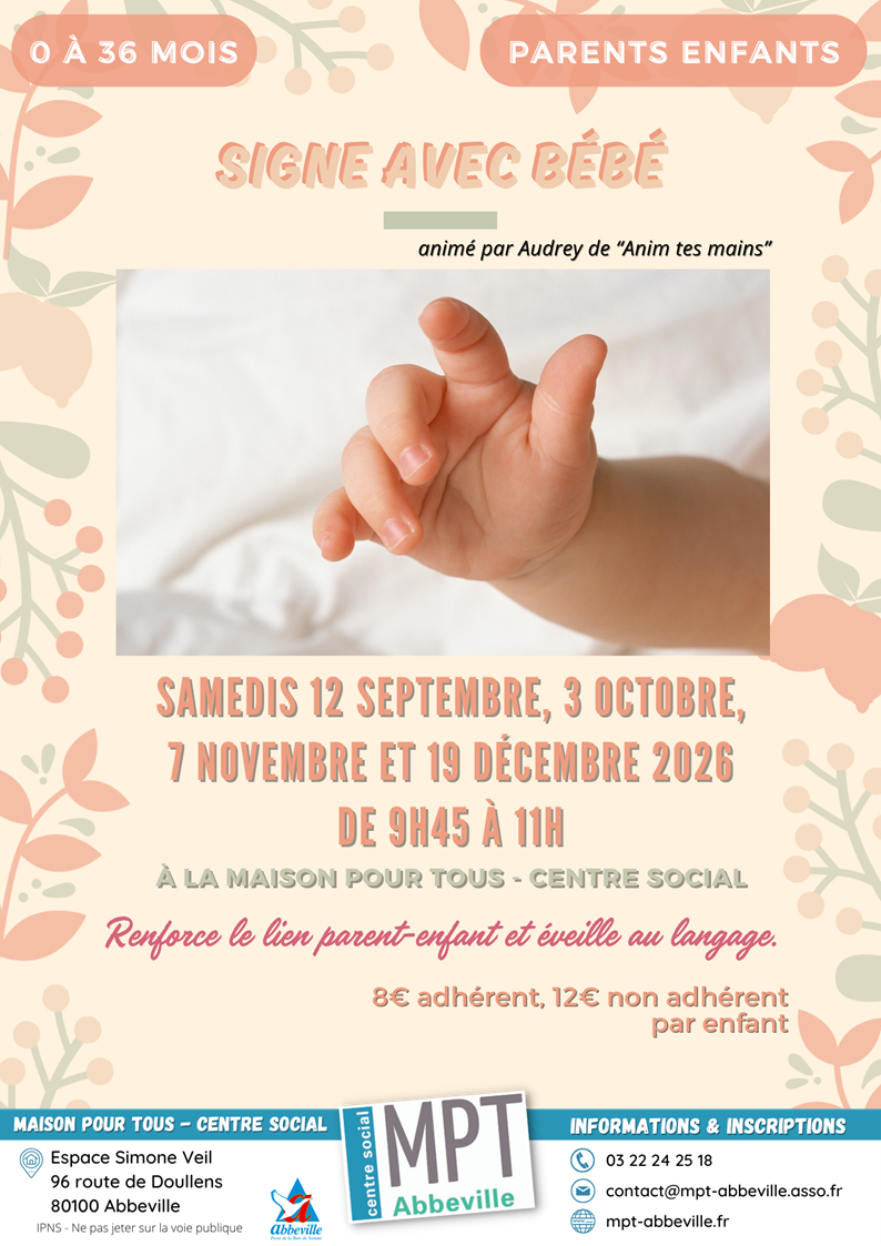 Signe avec bébé