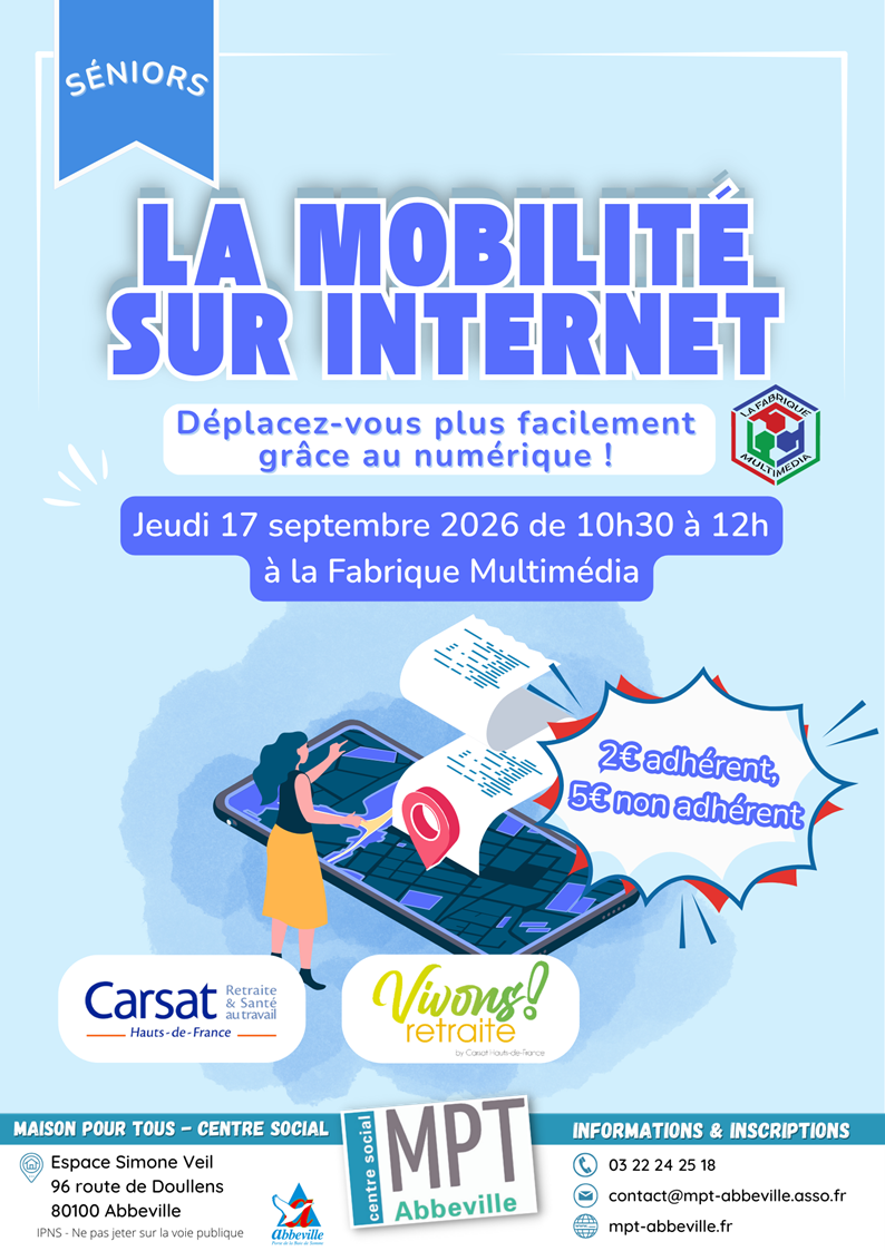 Séniors : la mobilité sur Internet