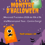 Petit monstre d'Halloween
