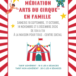 Médiation "arts du cirque" en famille