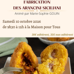 Cuisine italienne : fabrication des arancini siciliani