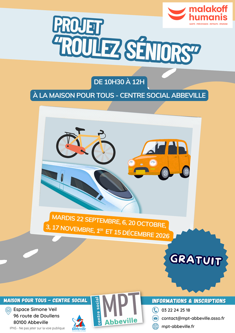 Projet "Roulez Séniors"