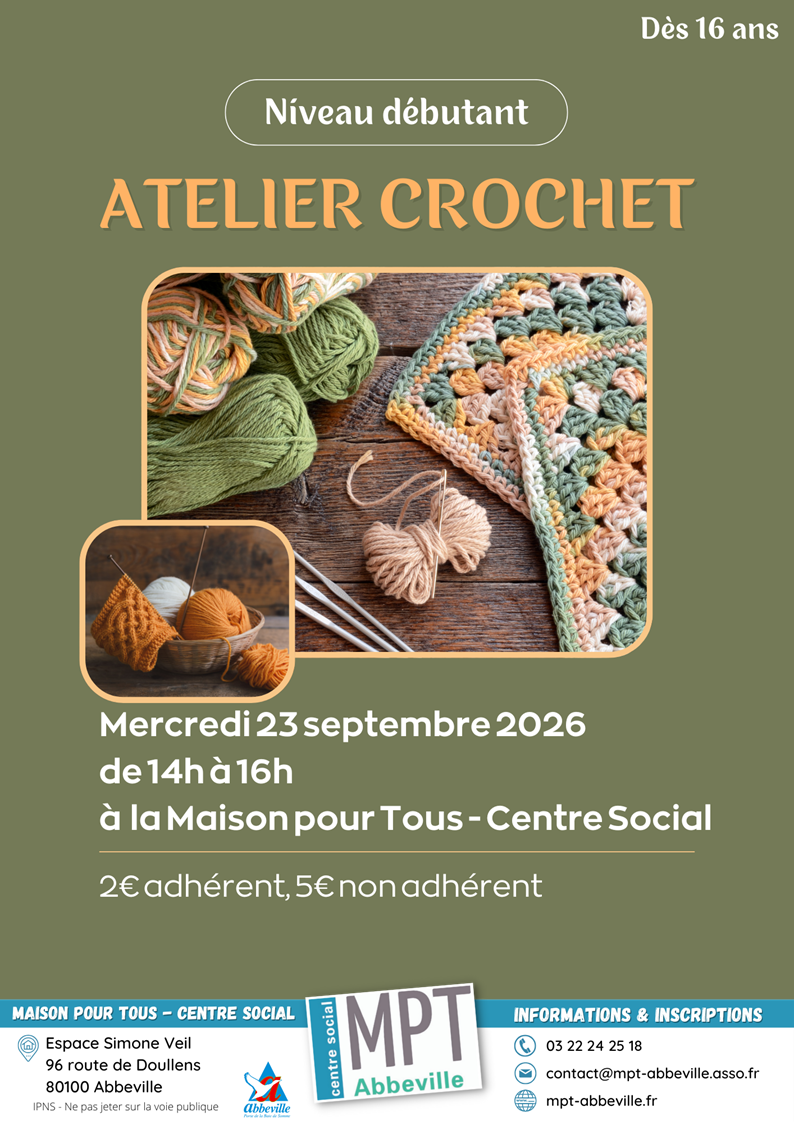 Atelier crochet