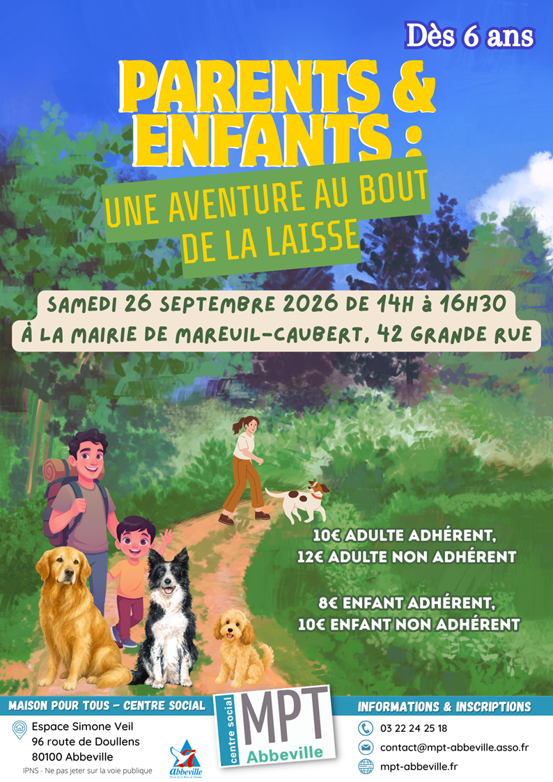 Une aventure au bout de la laisse