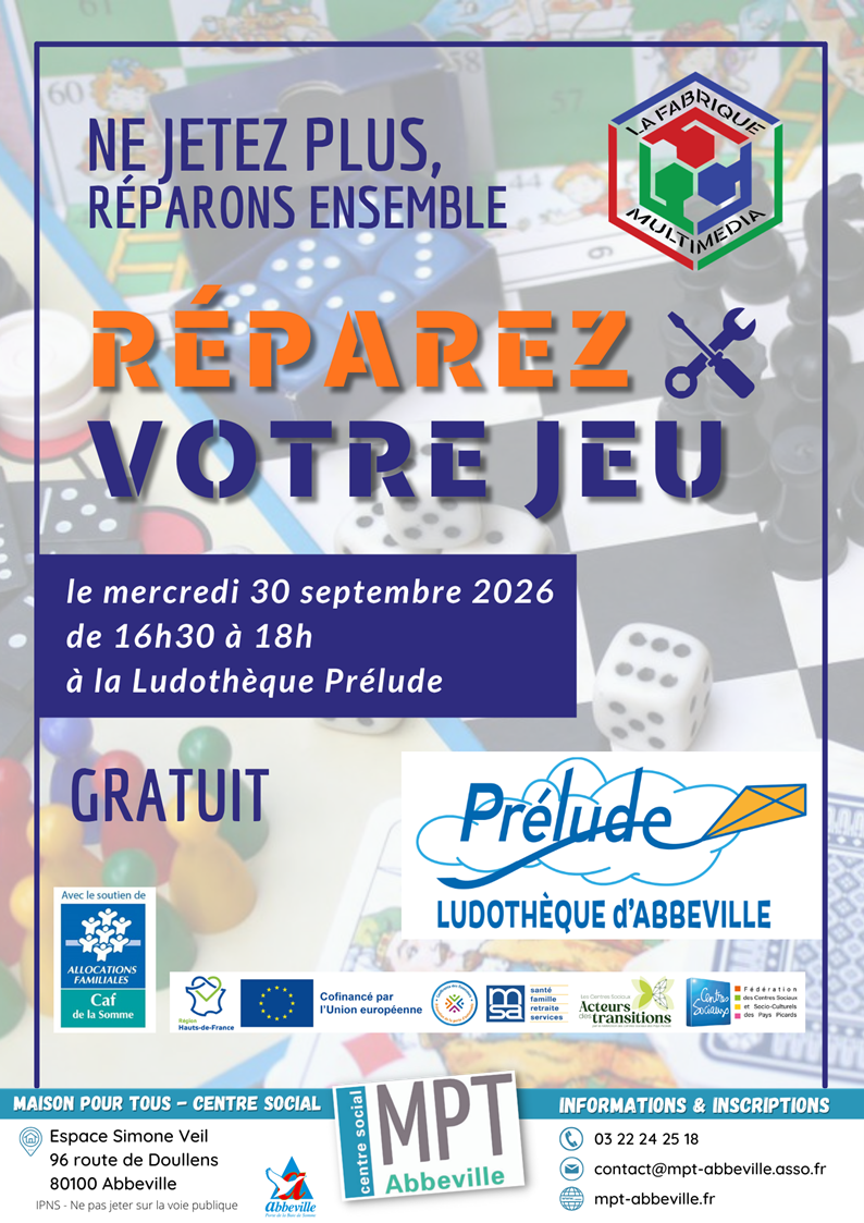 Réparez votre jeu