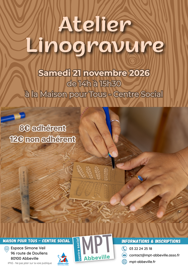 Atelier linogravure