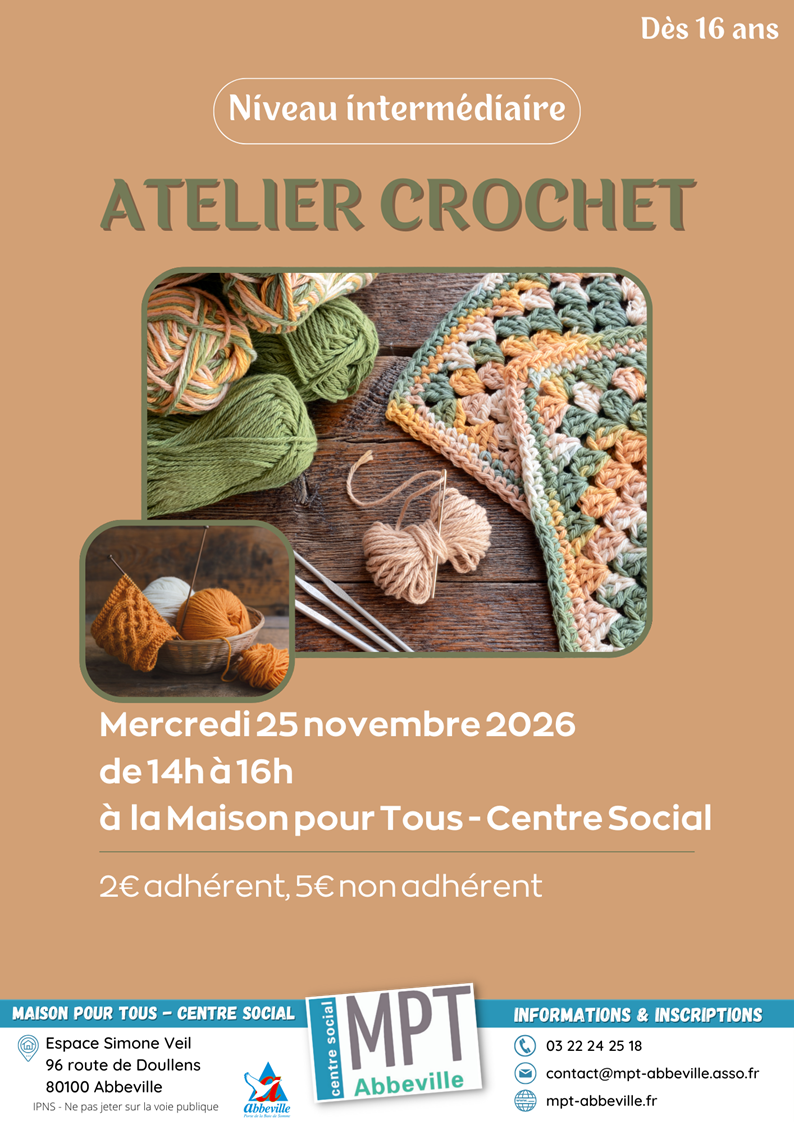 Atelier crochet