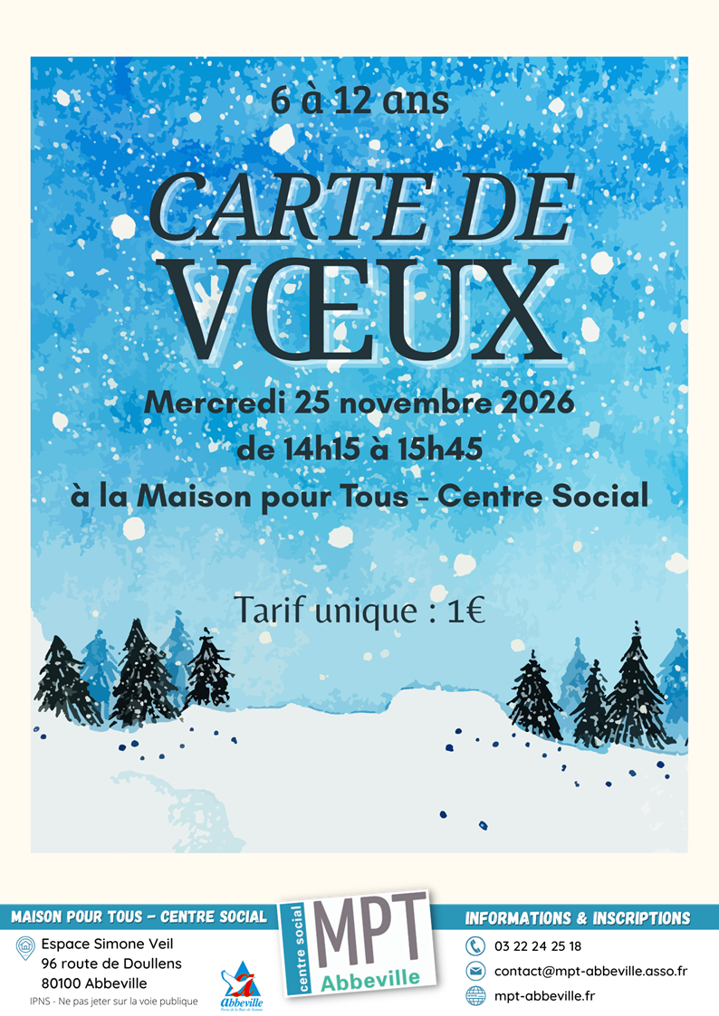 Carte de vœux