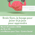 Brain Gym, je bouge pour jouer et je joue pour apprendre